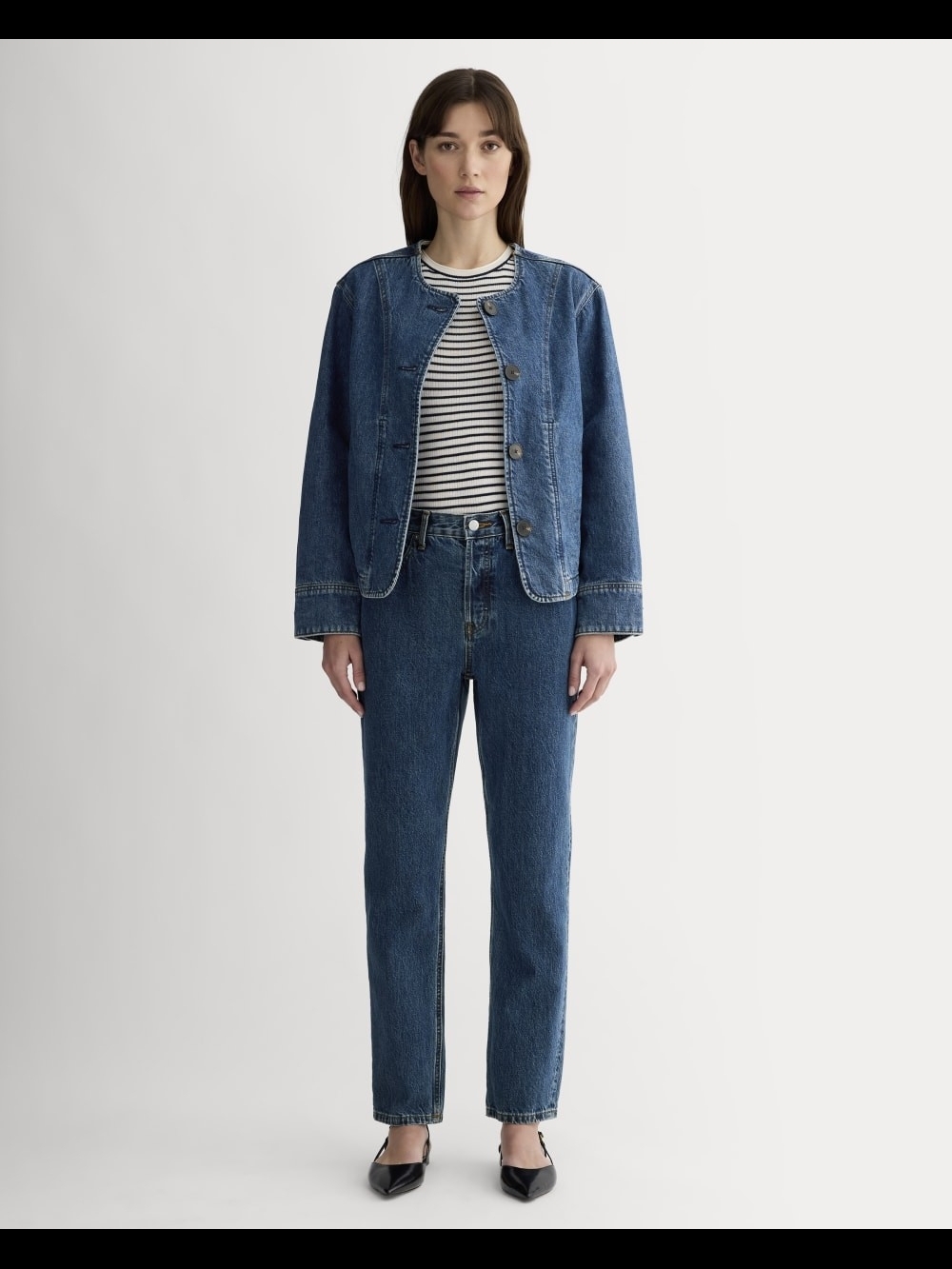 Everlane The 90's Cheeky Straight Leg Jeans Size 24R